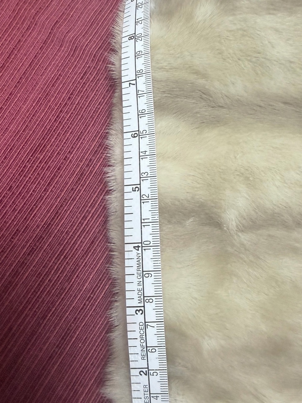 Lux mink Fur Shawl Wrap in Light Beige - Women Accessories - Picture 11 of 13